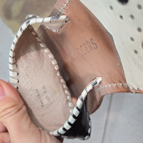 Jack Rogers Women Thong Sandals Flats shoes sz 10M - Picture 11 of 11